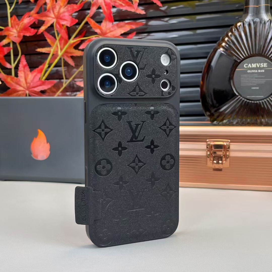 Louis Vuitton iPhone 17 case – monogram slim shockproof LV monogram designer phone cover