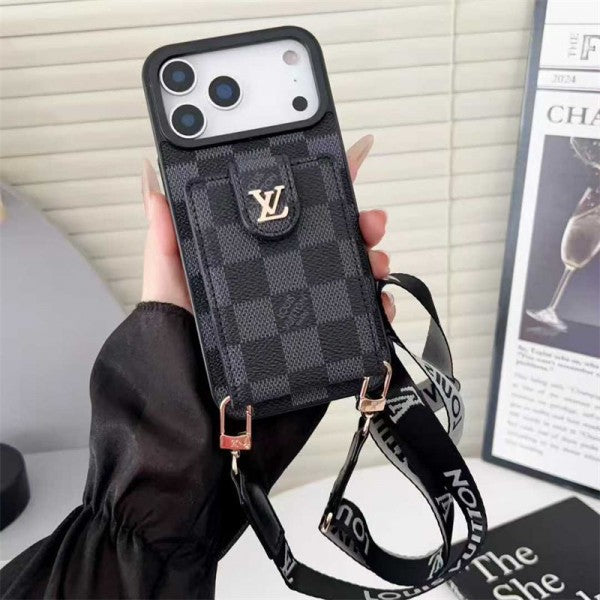 Louis Vuitton iPhone 17 Pro case – luxury slim shockproof LV monogram designer phone cover
