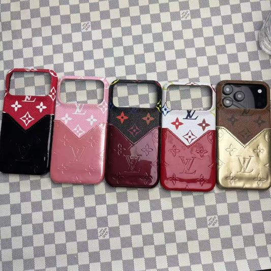 Louis Vuitton iPhone 17 Pro Max case – monogram designer premium LV monogram designer phone cover
