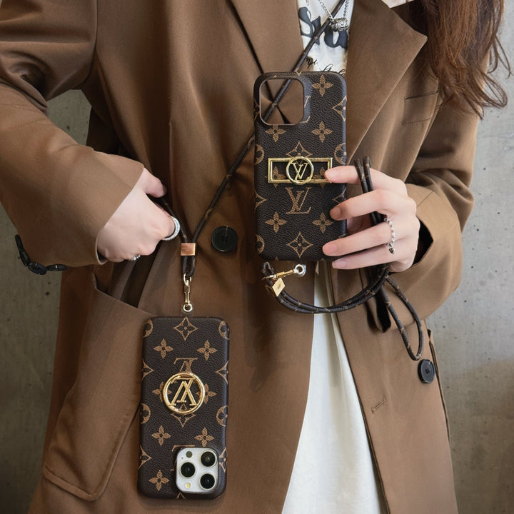 Louis Vuitton iPhone 17 Pro Max case – monogram designer premium LV monogram designer phone cover