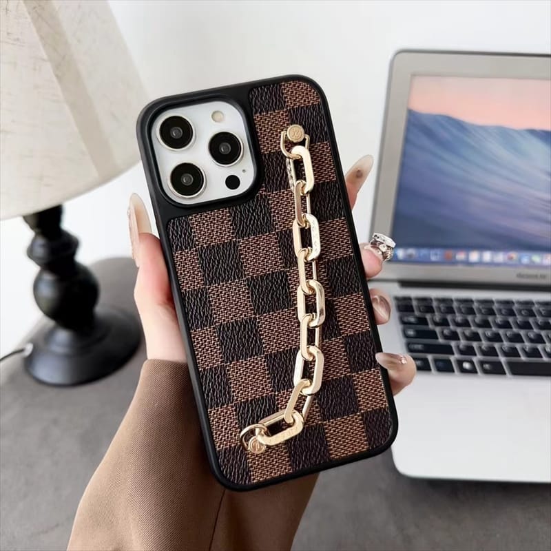 Louis Vuitton iPhone 17 Pro Max case – monogram designer premium LV monogram designer phone cover