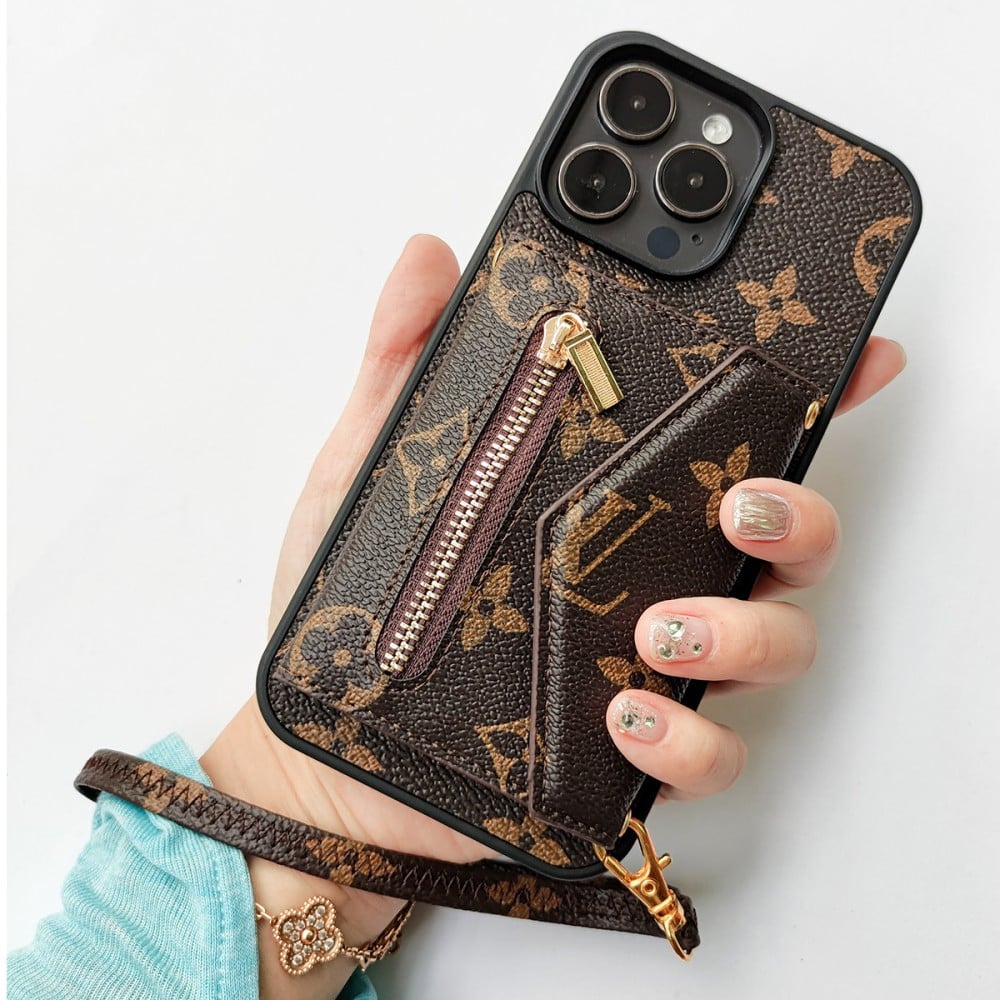 Louis Vuitton iPhone 17 Pro Max case – monogram magsafe shockproof LV monogram designer phone cover