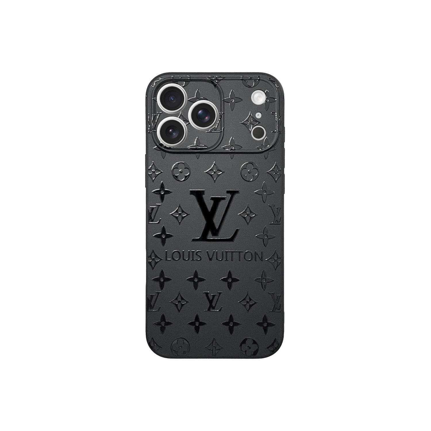 Louis Vuitton iPhone 17 Pro case – monogram leather slim LV monogram designer phone cover
