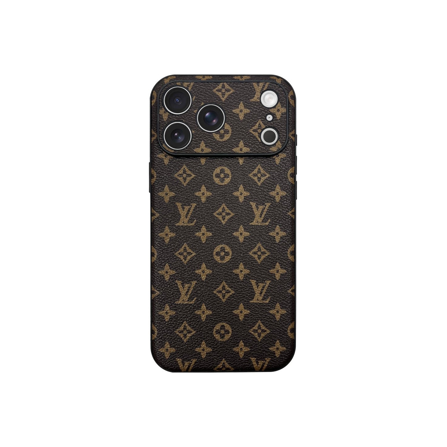 Louis Vuitton iPhone 17 Pro case – monogram premium leather LV monogram designer phone cover