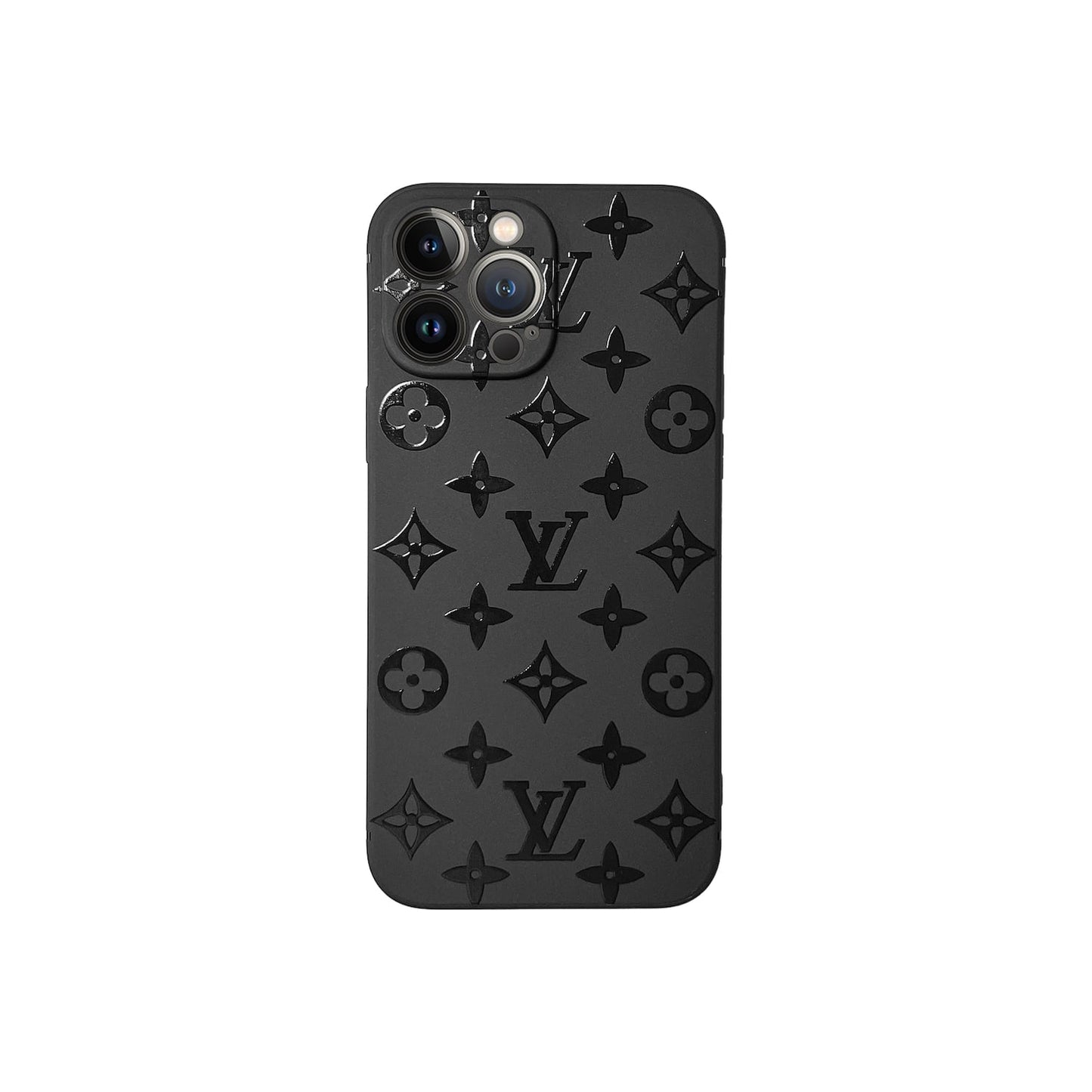 Louis Vuitton iPhone 17 Pro case – monogram premium leather LV monogram designer phone cover