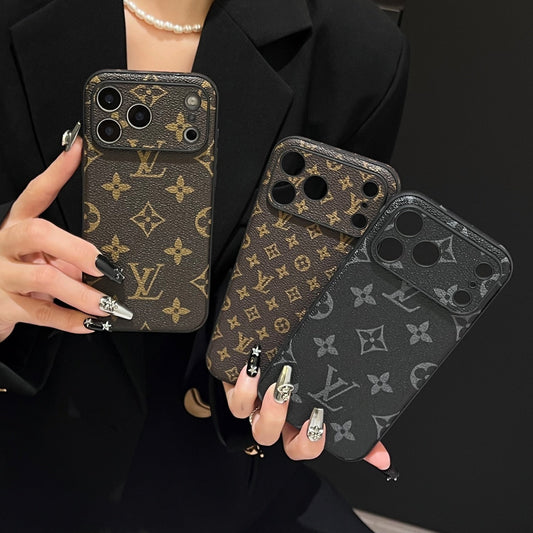 Louis Vuitton iPhone 17 Pro case – monogram slim shockproof LV monogram designer phone cover
