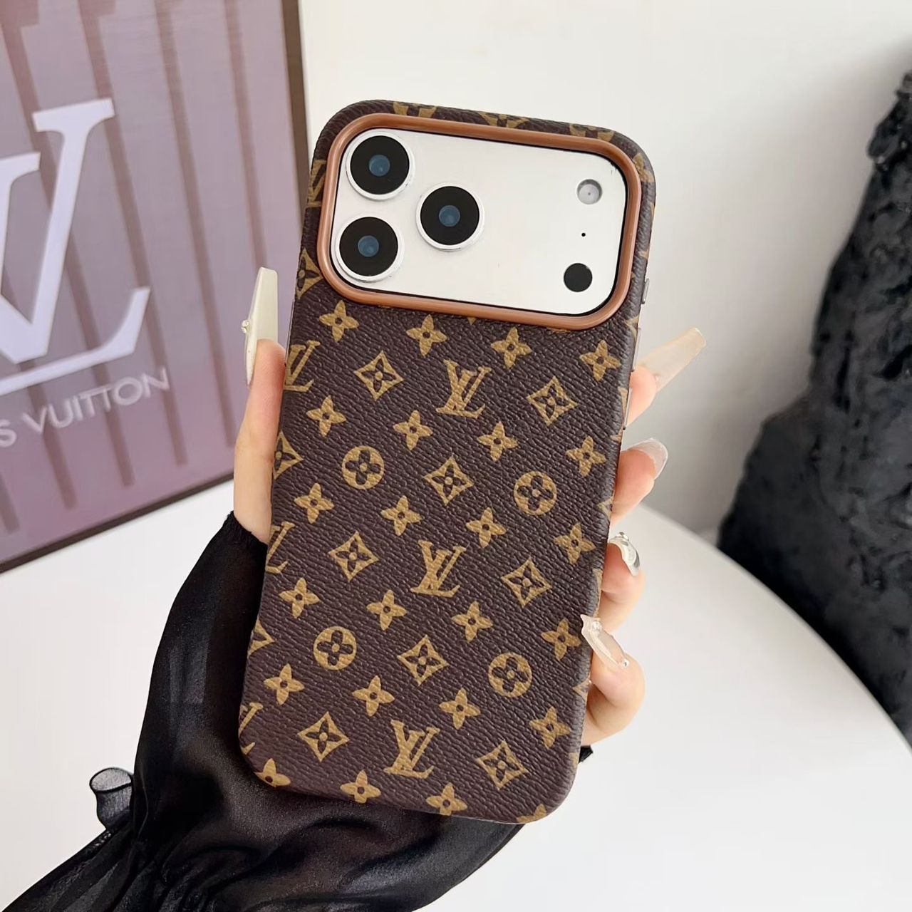 Louis Vuitton Case With Strap For iPhone 17/ 16/ 15/ 14
