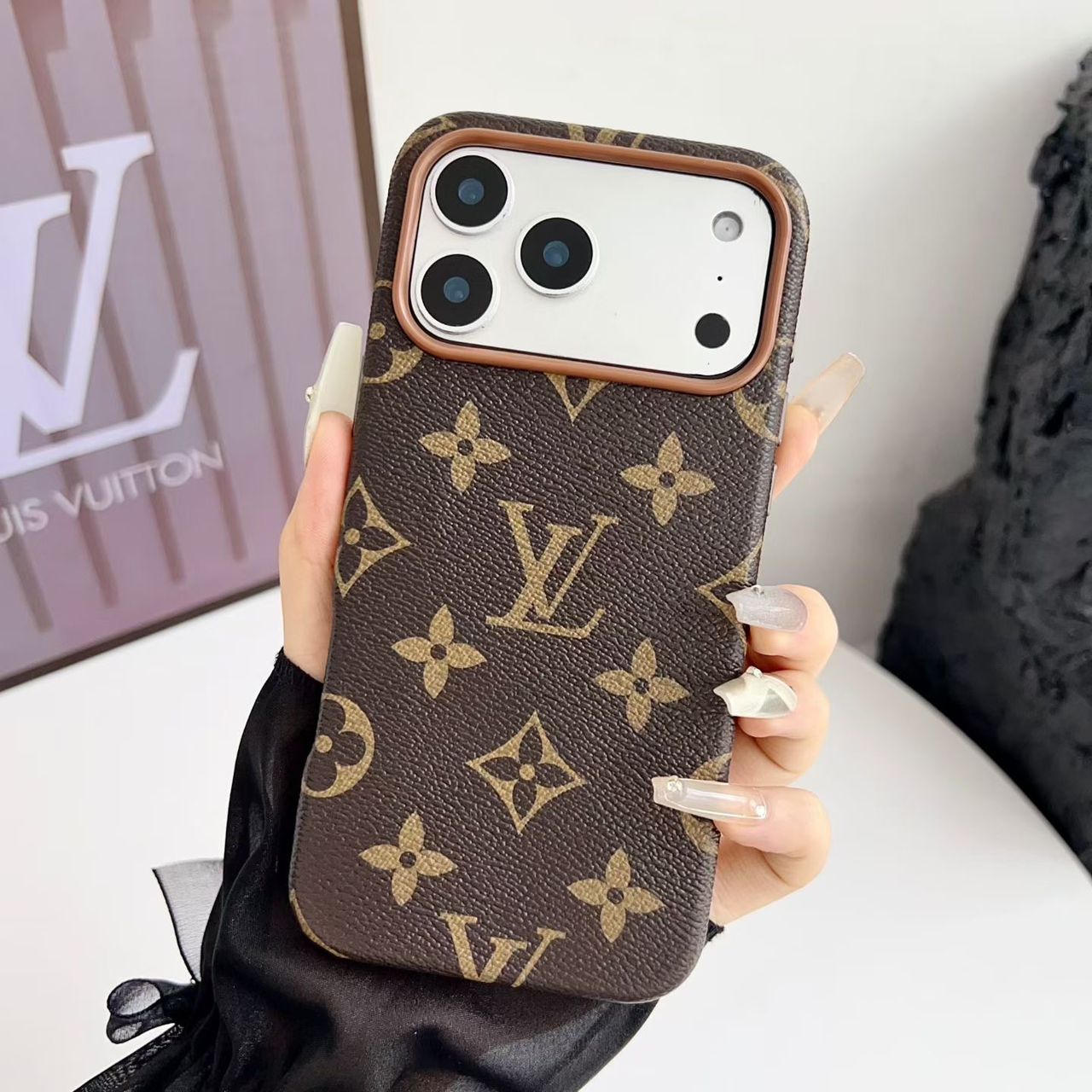 Louis Vuitton Case With Strap For iPhone 17/ 16/ 15/ 14