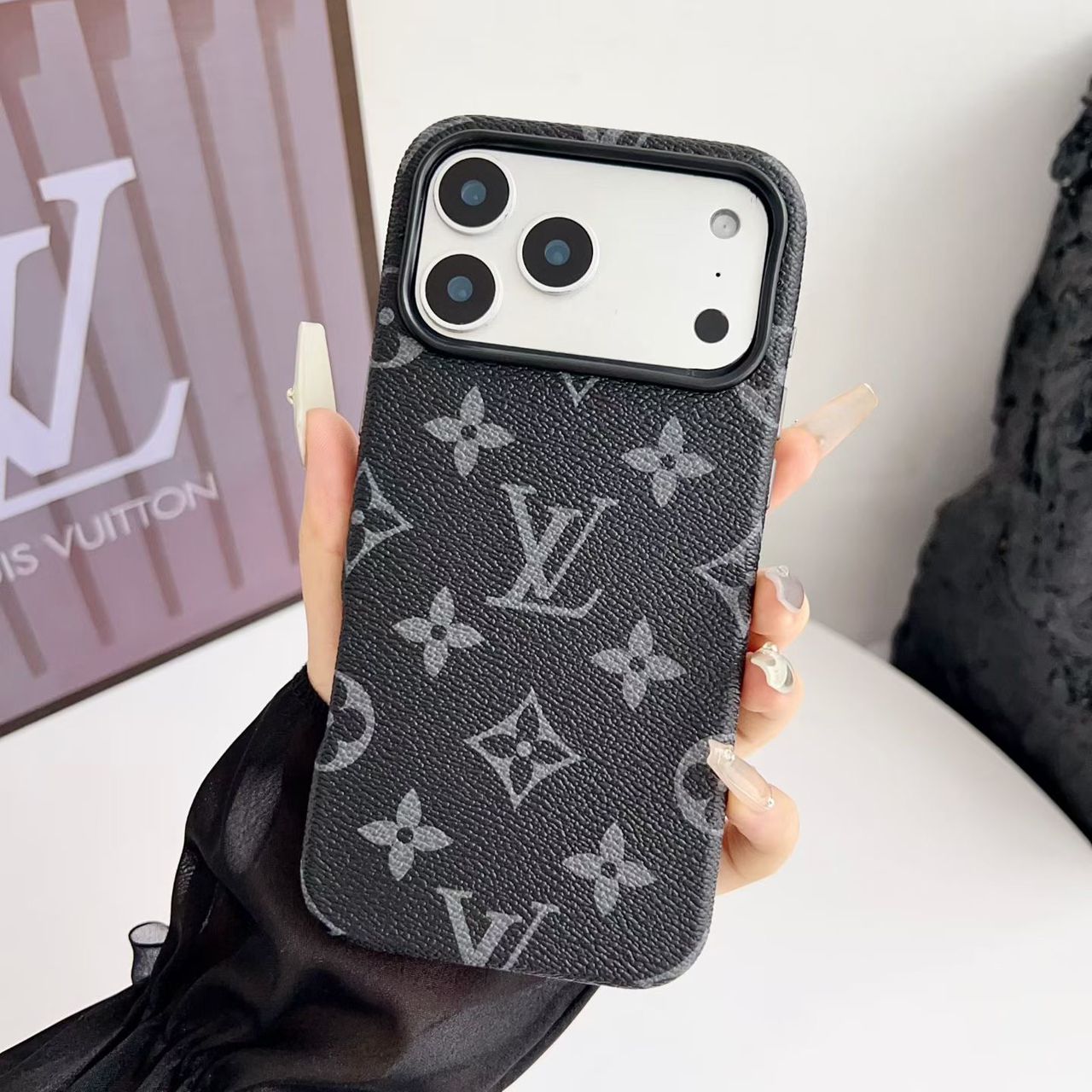 Louis Vuitton Case With Strap For iPhone 17/ 16/ 15/ 14